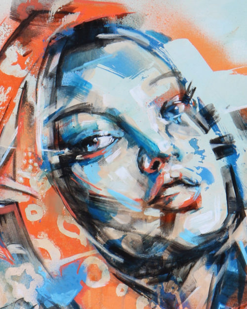 Peinture moderne: "Évasion" par Enkage