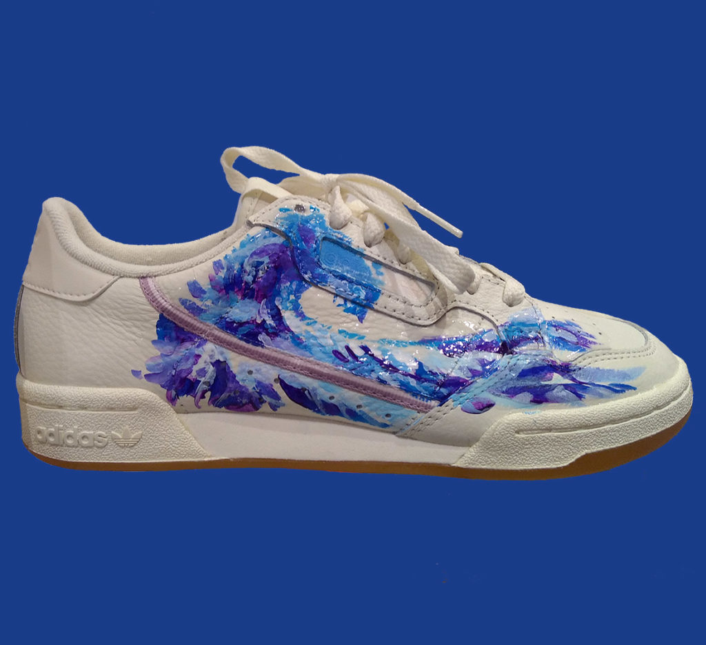 adidas superstar peinture