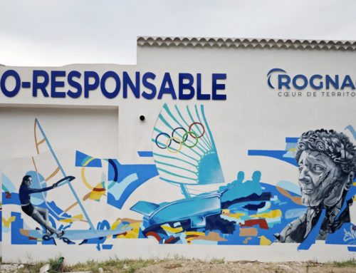 Artiste Peinture murale – fresque graffiti sur les Jeux olympiques